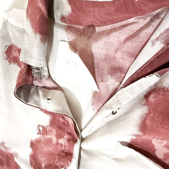 Crem38 RARE Moresca Printed Cotton Silk Blend‎ Shirt - Size Medium - Picture 7 of 11